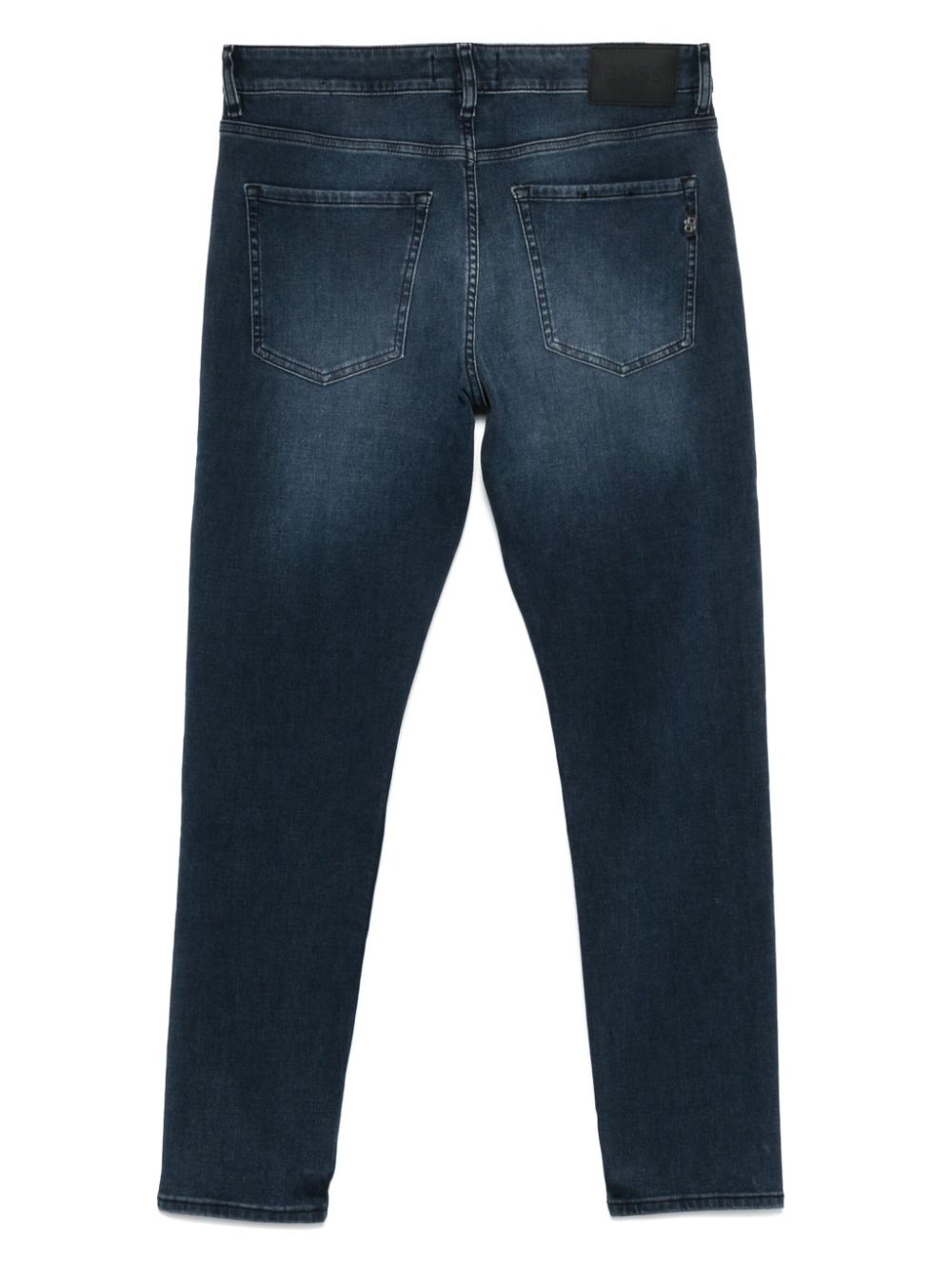 BOSS tapered jeans - Blauw