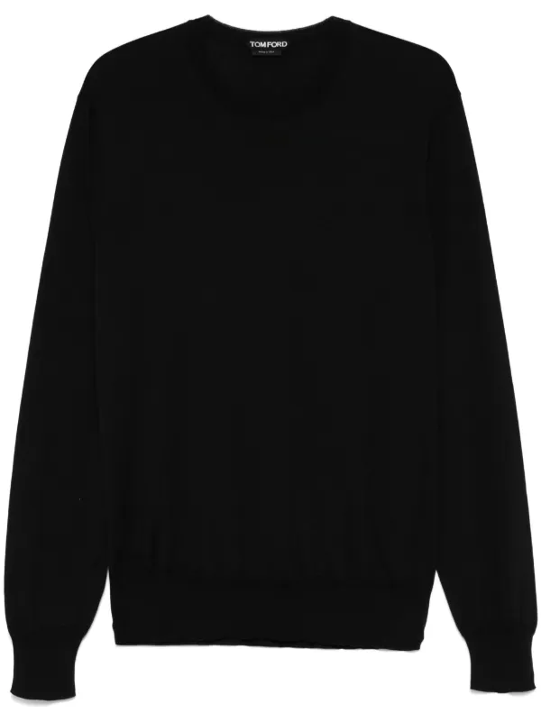Tom Ford Cotton Sweater in Black