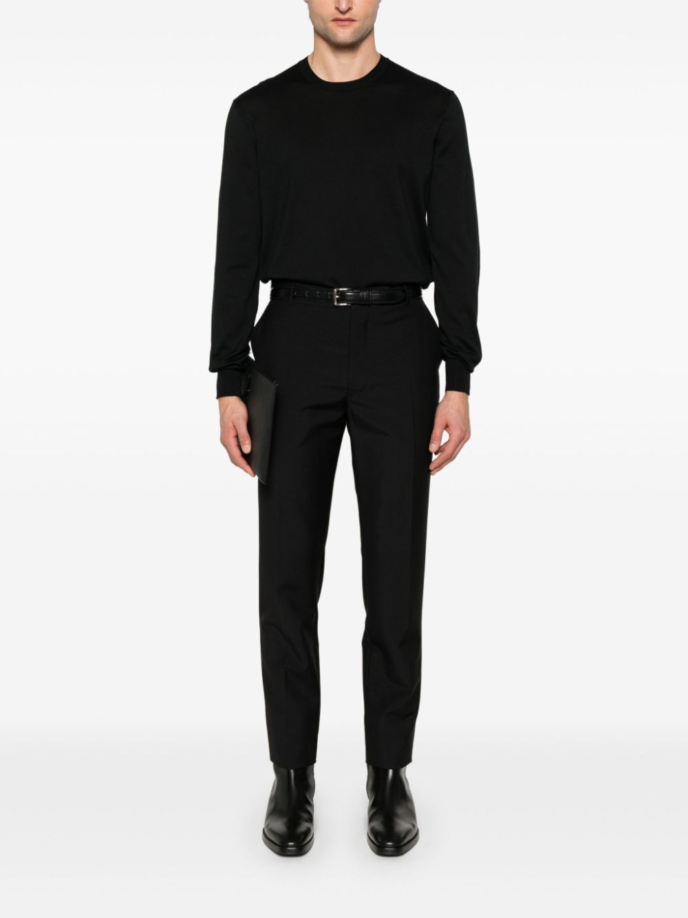 TOM FORD cotton sweater - Zwart