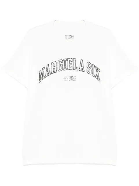 MM6 Maison Margiela logo-print T-shirt
