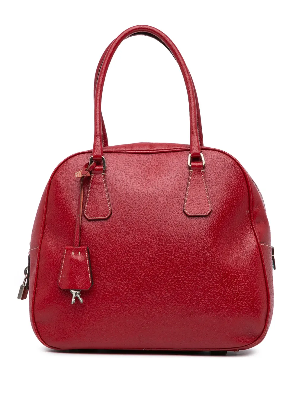 Prada Pre-Owned sac à main Cinghiale Bauletto (2000-2013) | rouge | Image 1
