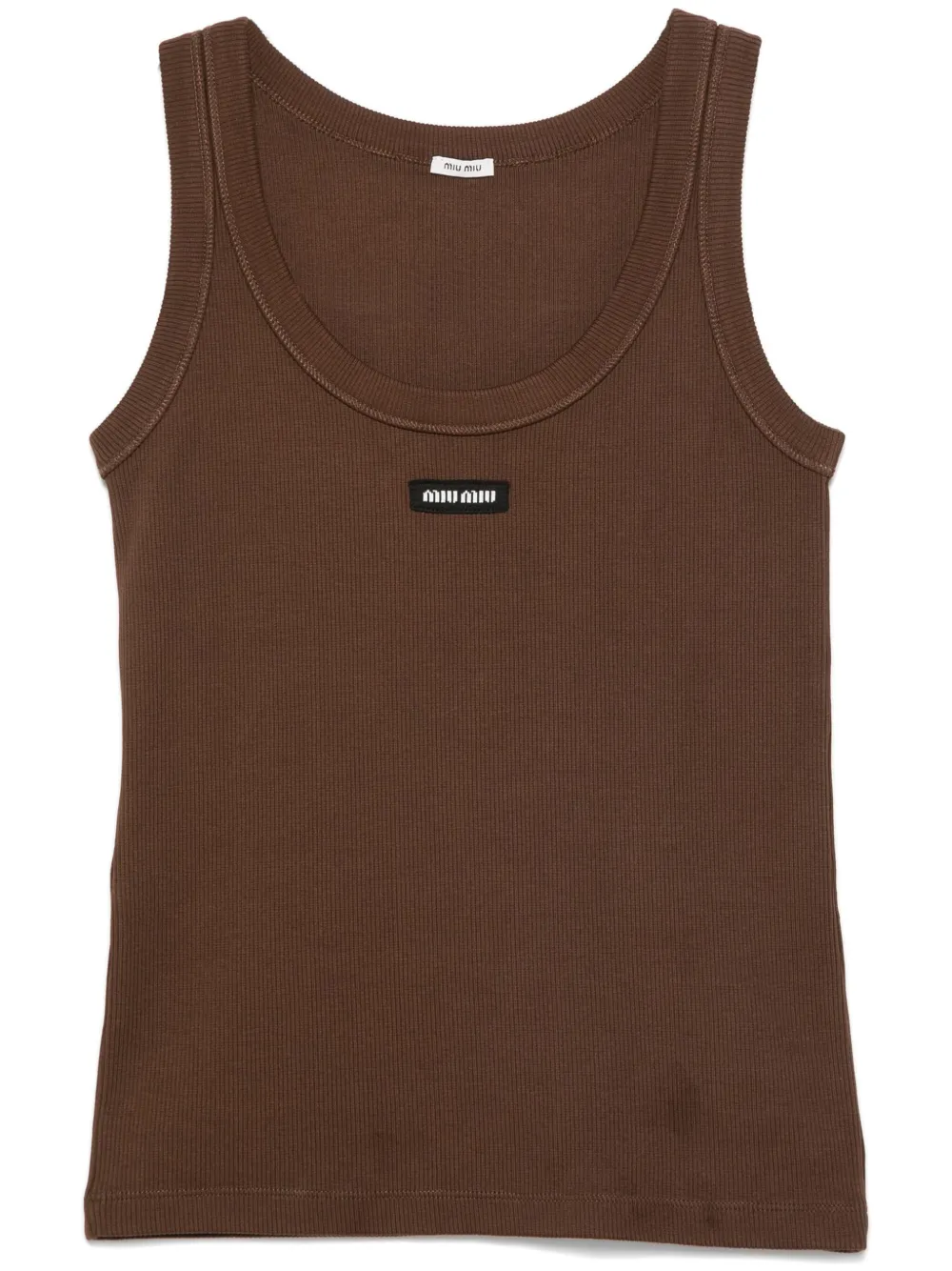 Miu Miu Costina top | Brown | Image 1