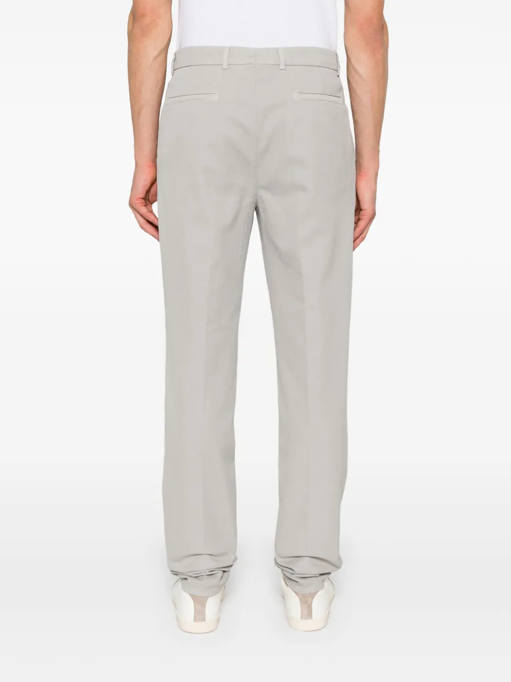 Brunello Cucinelli Broek met geplooid detail Grijs