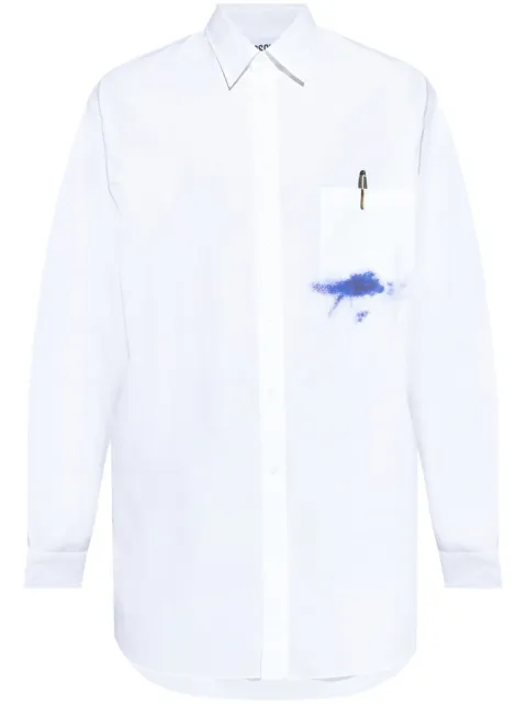 Moschino paint-splatter shirt
