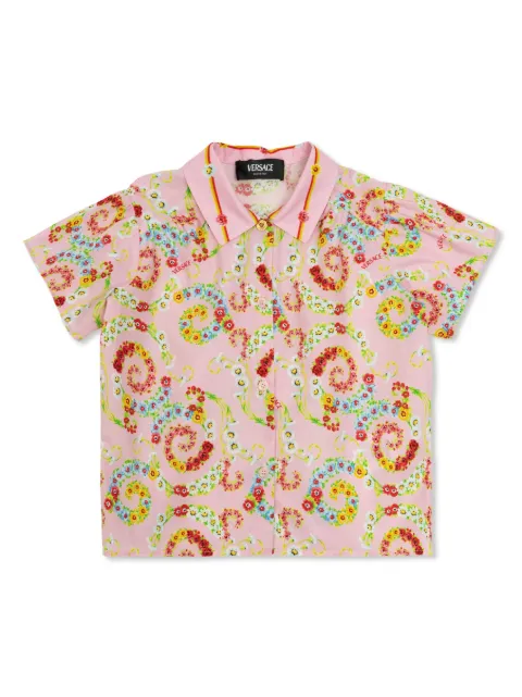 Versace Kids short-sleeved shirt