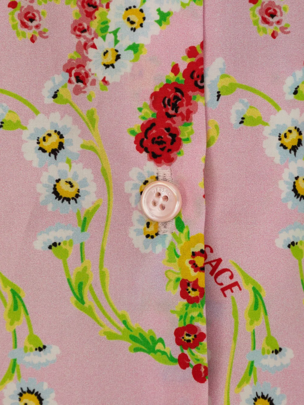 Versace Kids Shirt met korte mouwen Roze