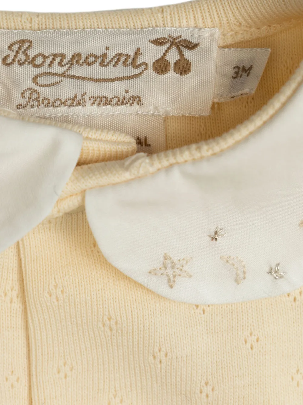 Bonpoint Cayla romper Beige
