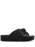 Kurt Geiger London Chelsea slides - Black