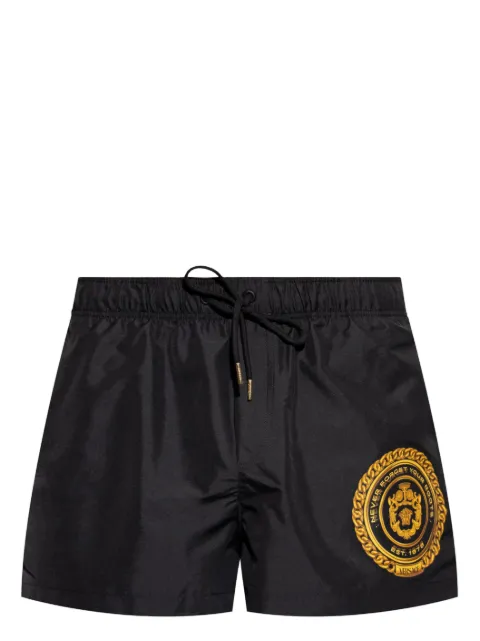 Versace logo-print swim shorts