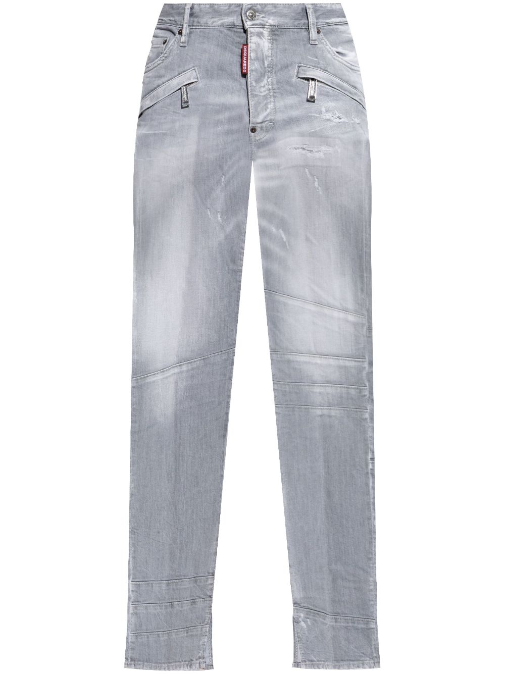 DSQUARED2 Gerafelde jeans Grijs