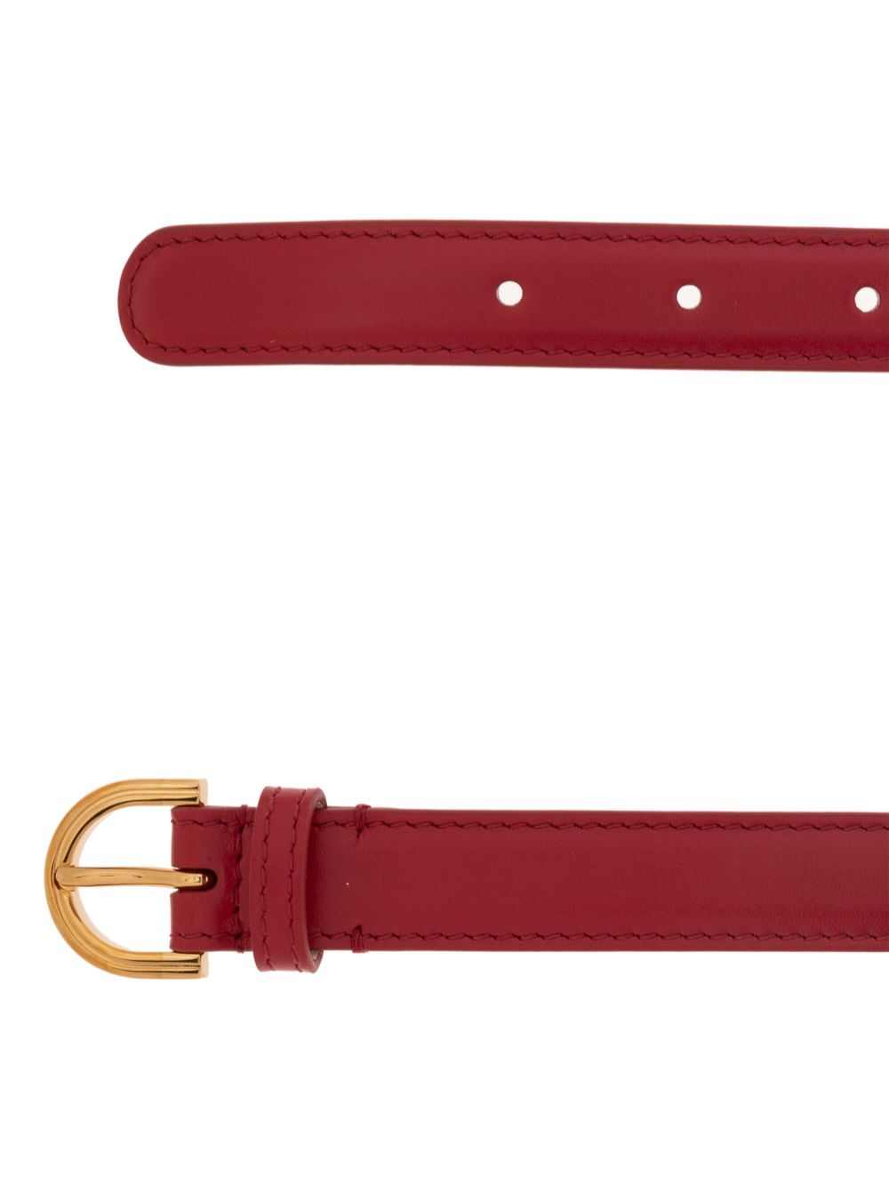 Versace Medusa-buckle belt - Rood