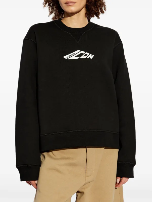 DSQUARED2 Icon スウェットシャツ | ブラック | FARFETCH JP
