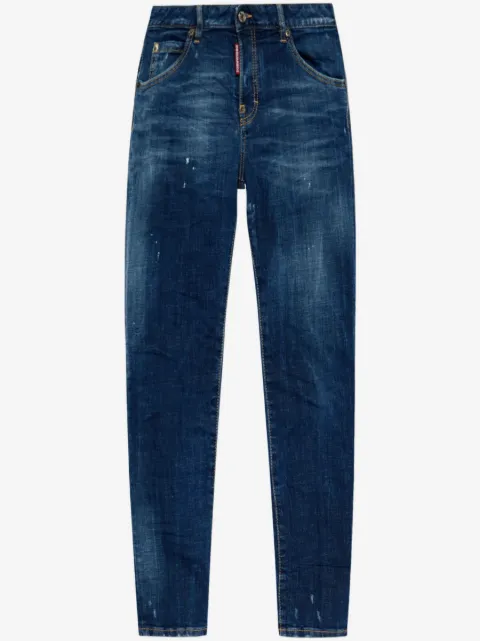 DSQUARED2 jeans capri con bolsillos
