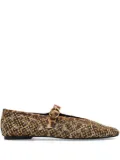 Kurt Geiger London Mayfair ballerinas - Brown