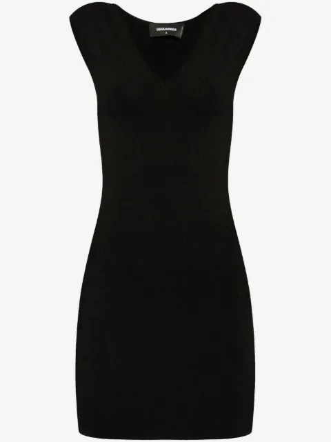 DSQUARED2 logo-plaque mini dress