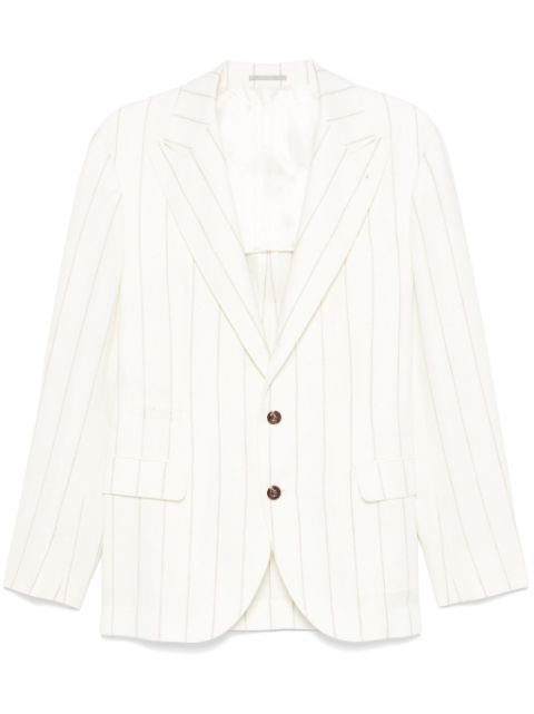 Brunello Cucinelli striped blazer