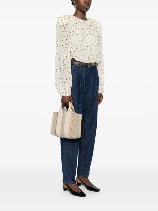 Chloé Woody ハンドバッグ S | ニュートラル | FARFETCH JP