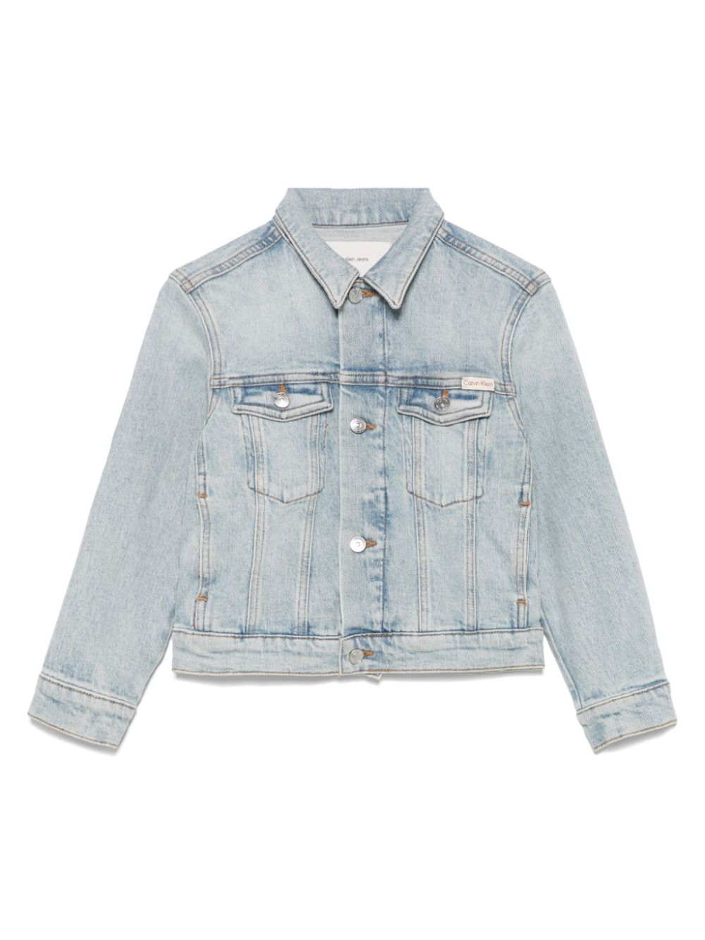 Calvin Klein Kids denim jacket - Blue