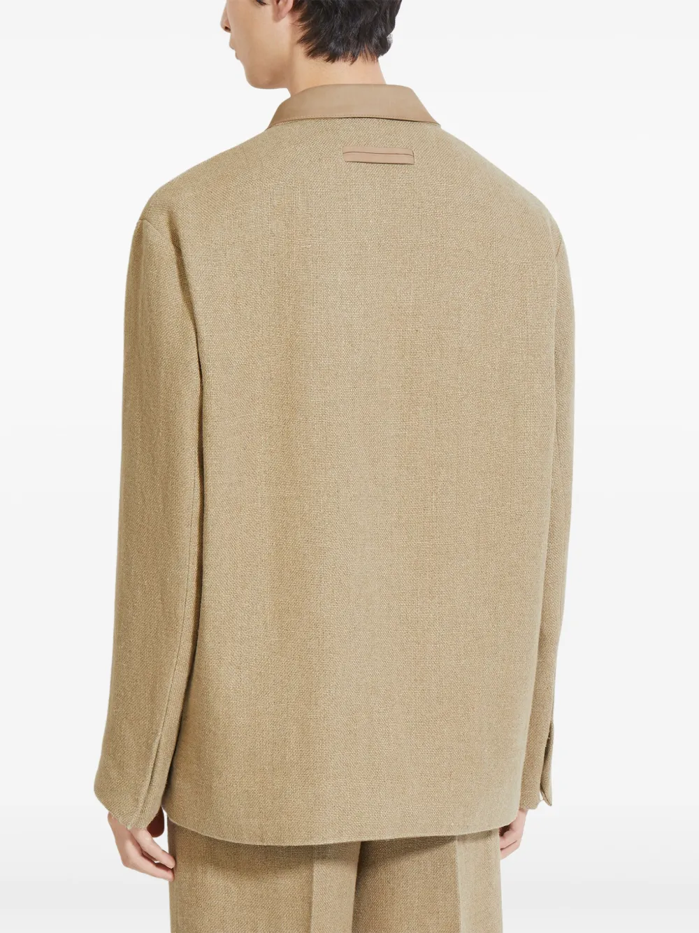 Zegna Linnen jack Beige
