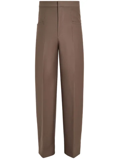 Zegna high-waisted trousers