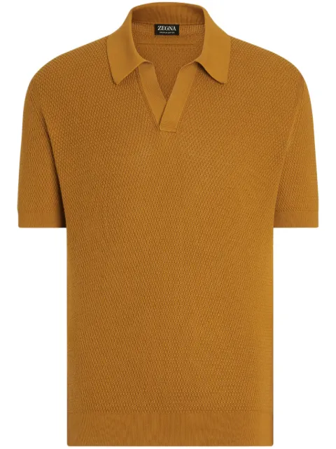 Zegna cotton polo shirt