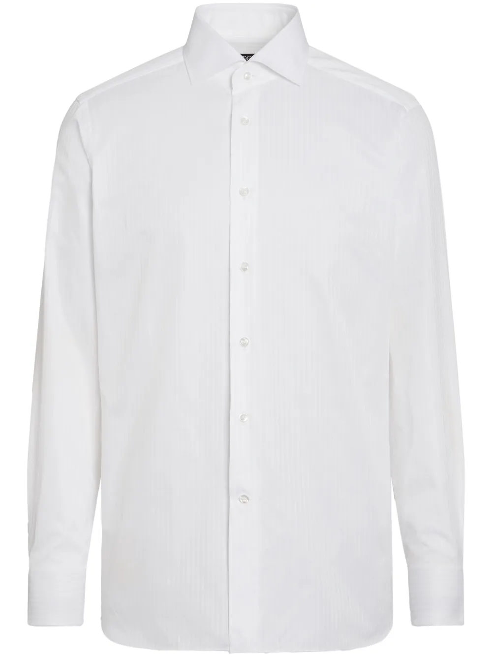 Zegna Structured Centoventimila cotton shirt | White | Image 1
