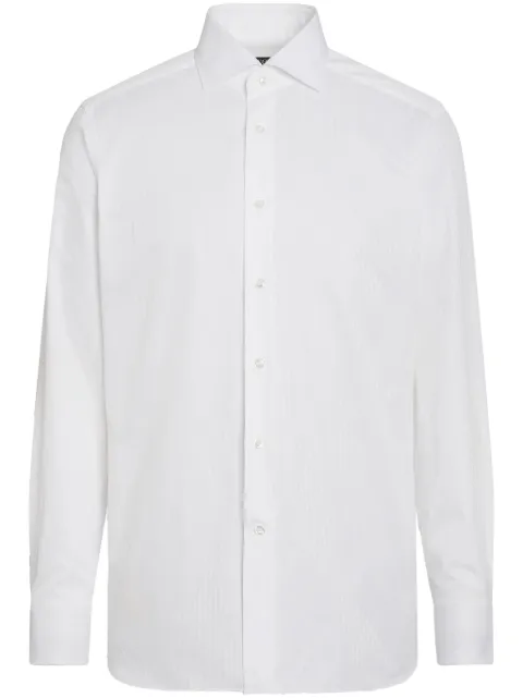 Zegna Structured Centoventimila cotton shirt