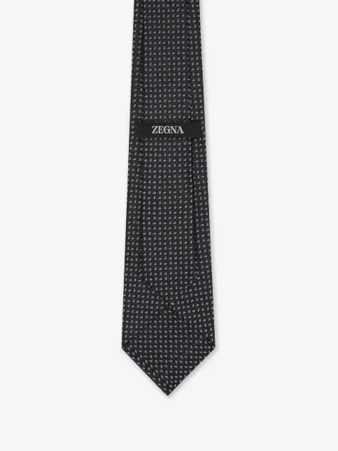 ZEGNA 실크 타이