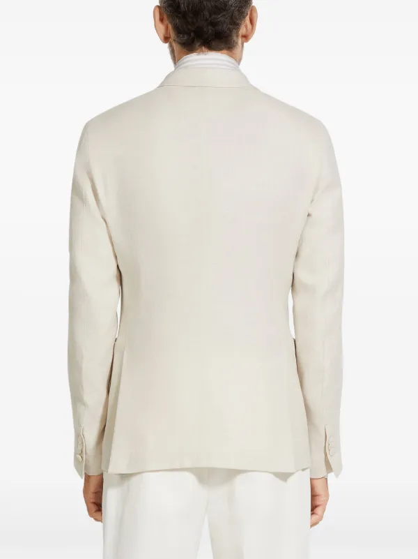 Ermenegildo Zegna ベージュジャケット 48 2.jpg