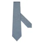 Zegna silk tie - Blue