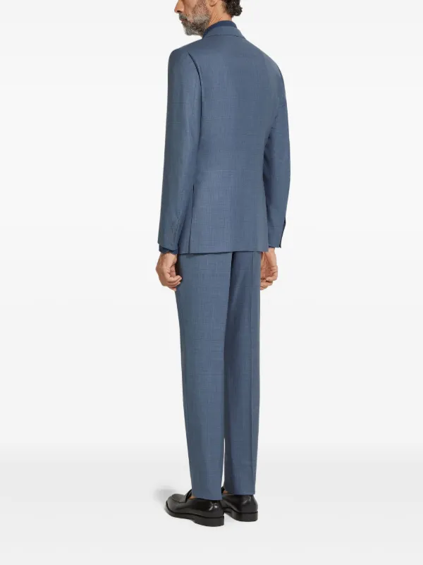 Zegna Centoventimila スーツ | ブルー | FARFETCH JP