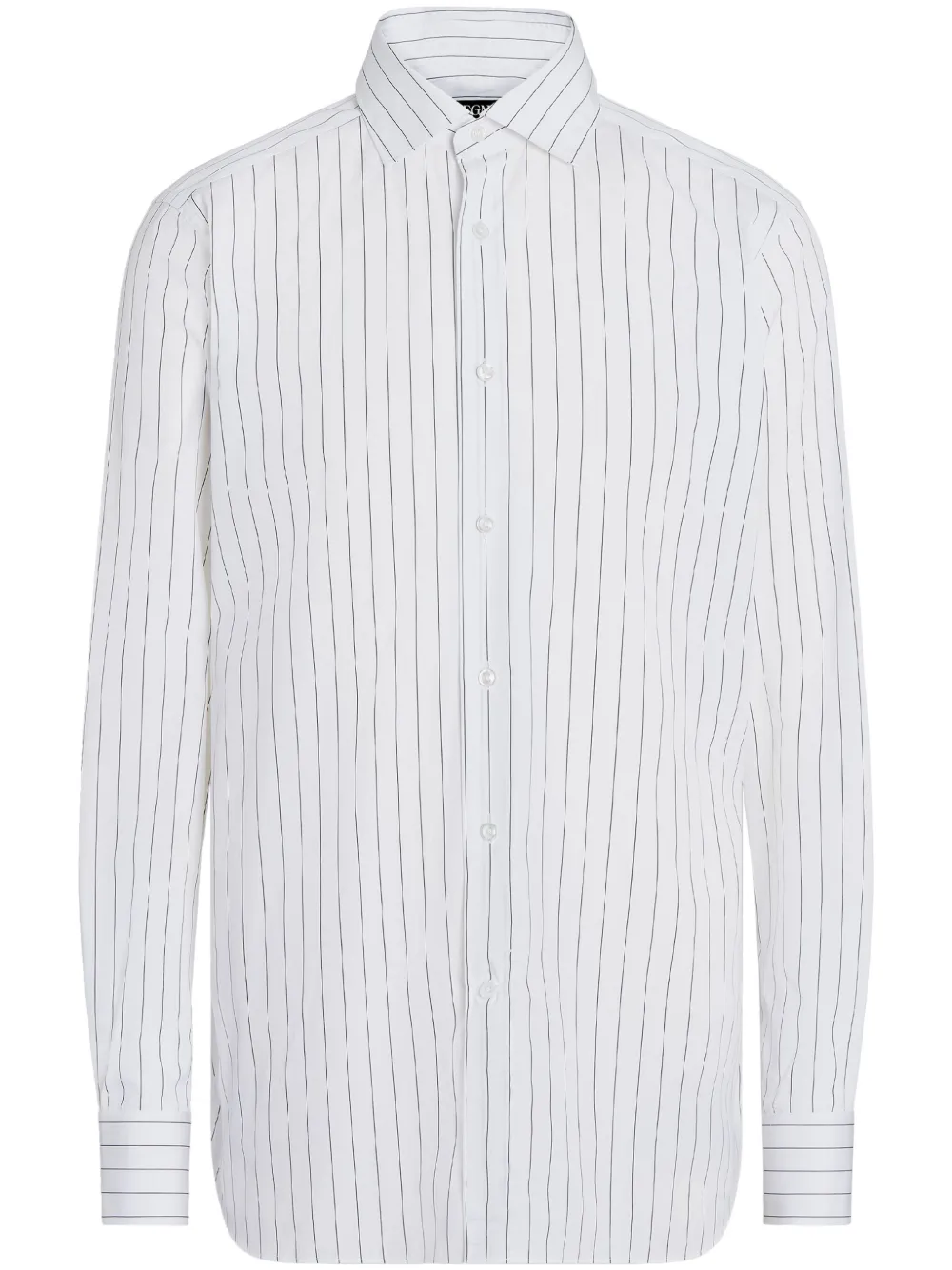 Zegna camisa Centoventimila de algodón a rayas | blanco | Image 1