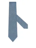 Zegna silk tie - Blue