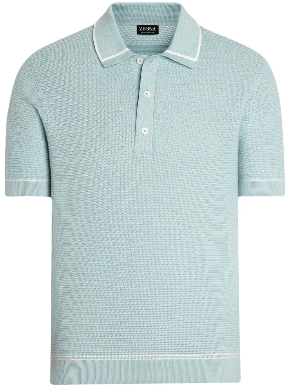 Zegna playera tipo polo | azul | Image 1