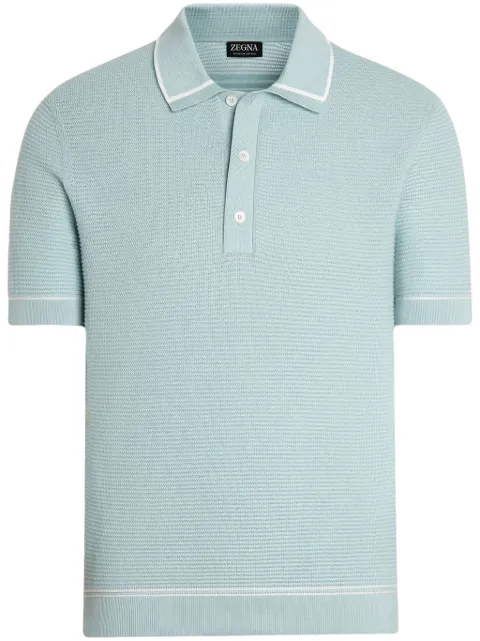 Zegna cotton polo shirt