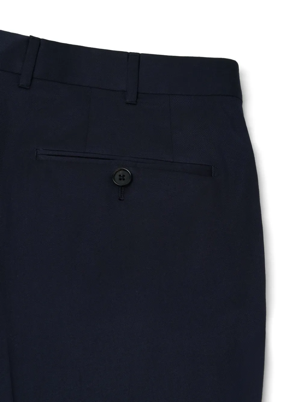 Zegna Centoventimila Wool Pants In Blue