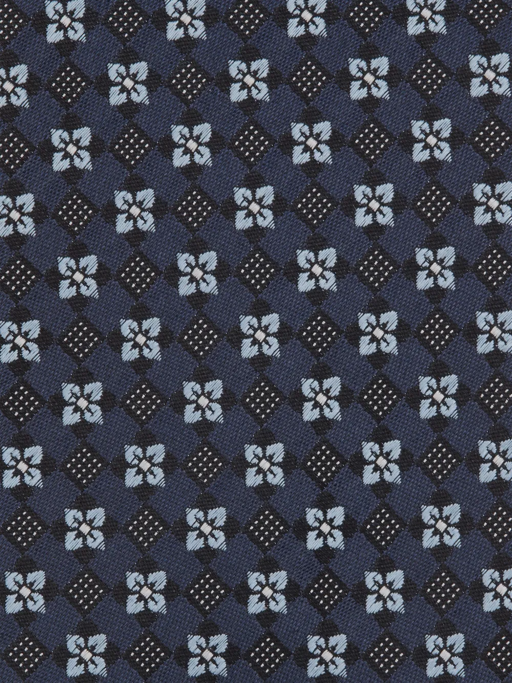Zegna Zijden stropdas Blauw