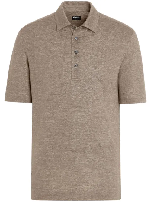 Zegna chemise Oasi Lino - Marron - Zegna - Modalova