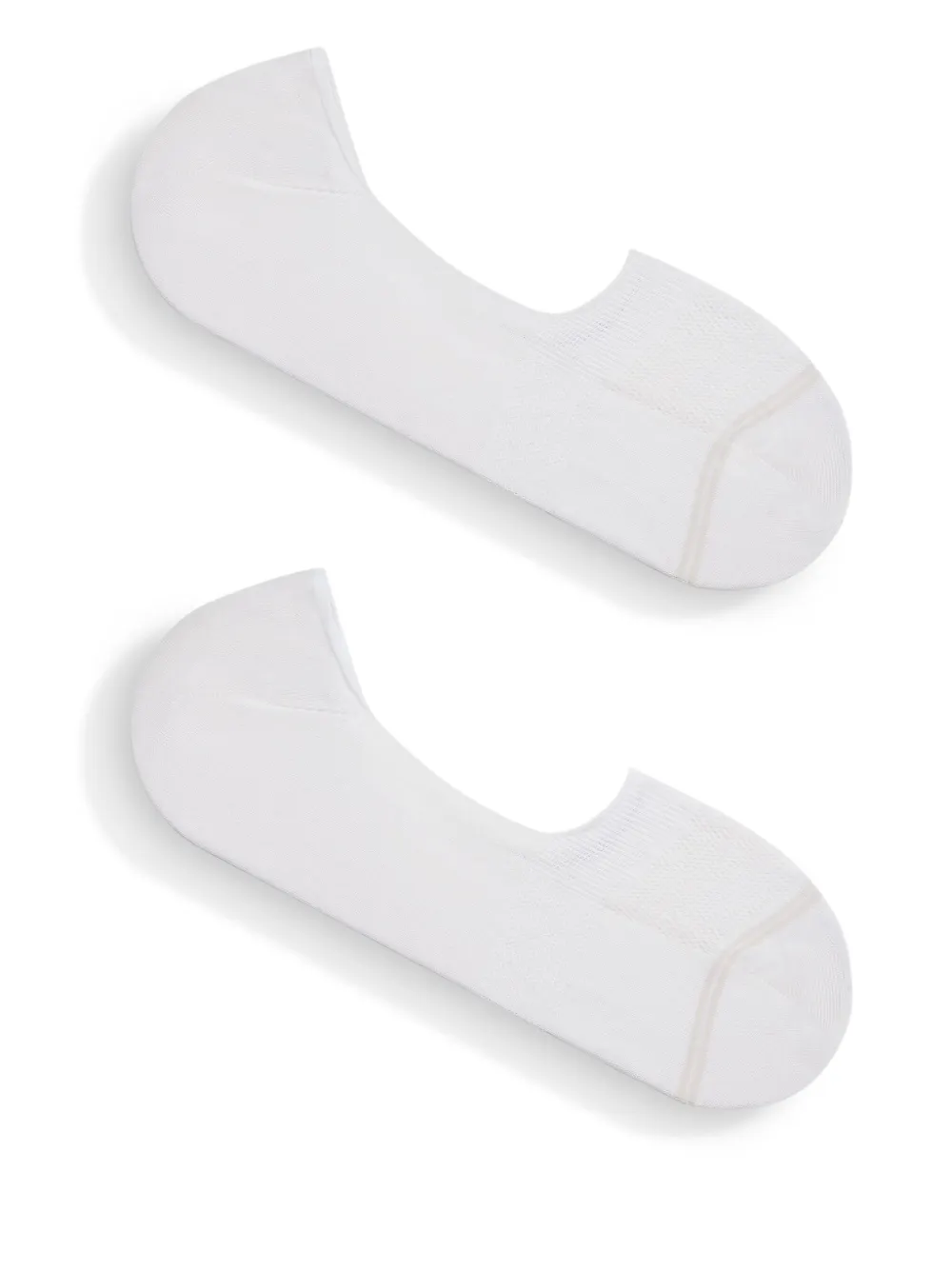 Zegna Calzini con dettaglio a righe - Bianco