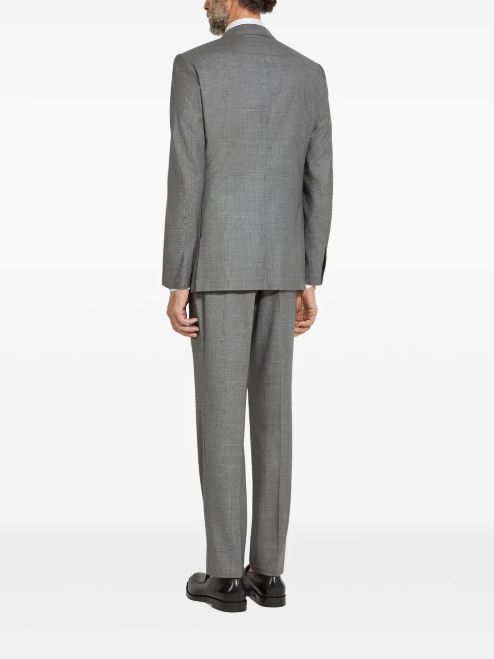 Zegna Centoventimila wollen pak Grijs
