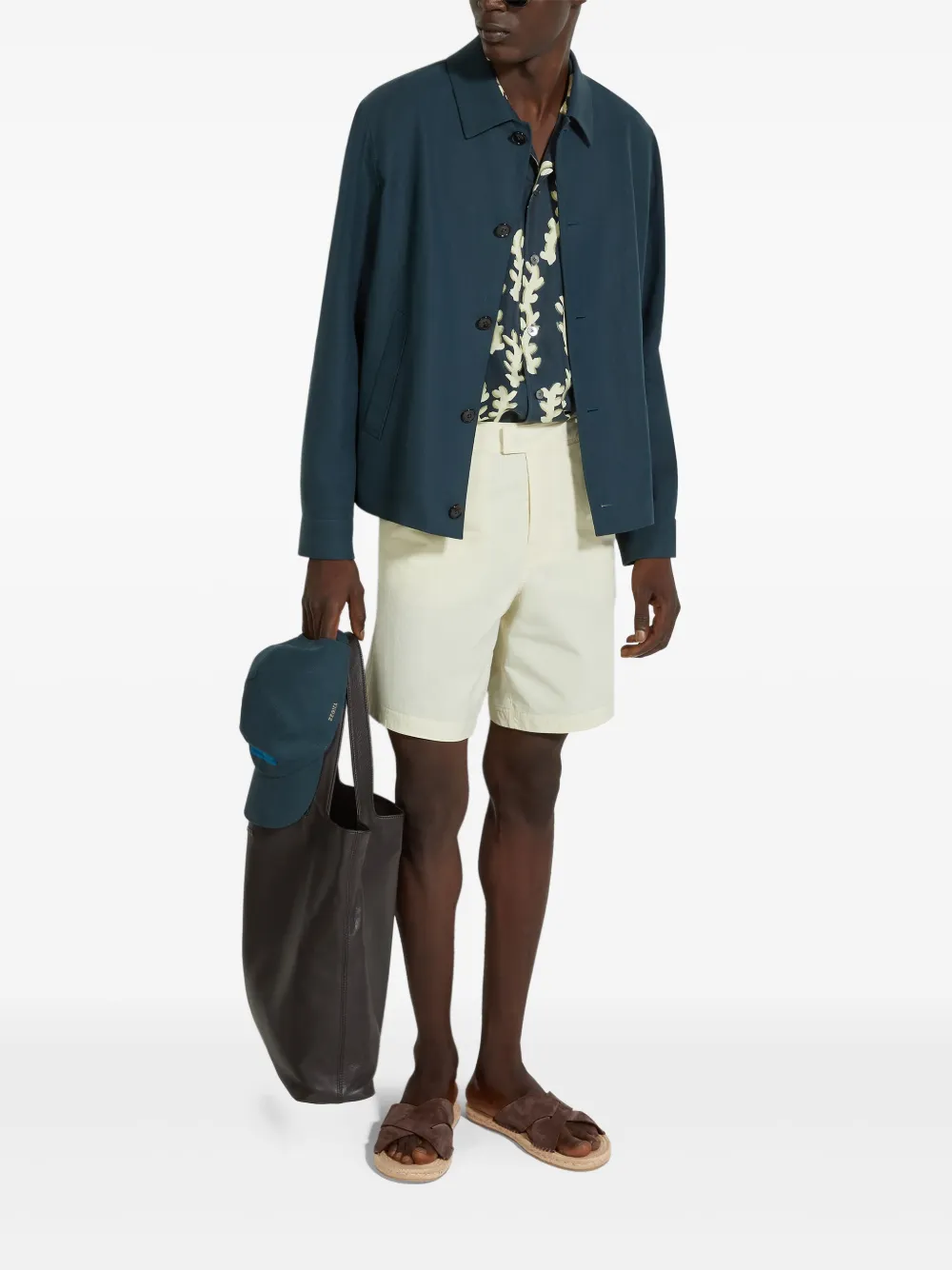 Zegna linen jacket | Shirt Jackets | Image 2