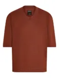 Zegna Oasi Lino T-shirt - Brown