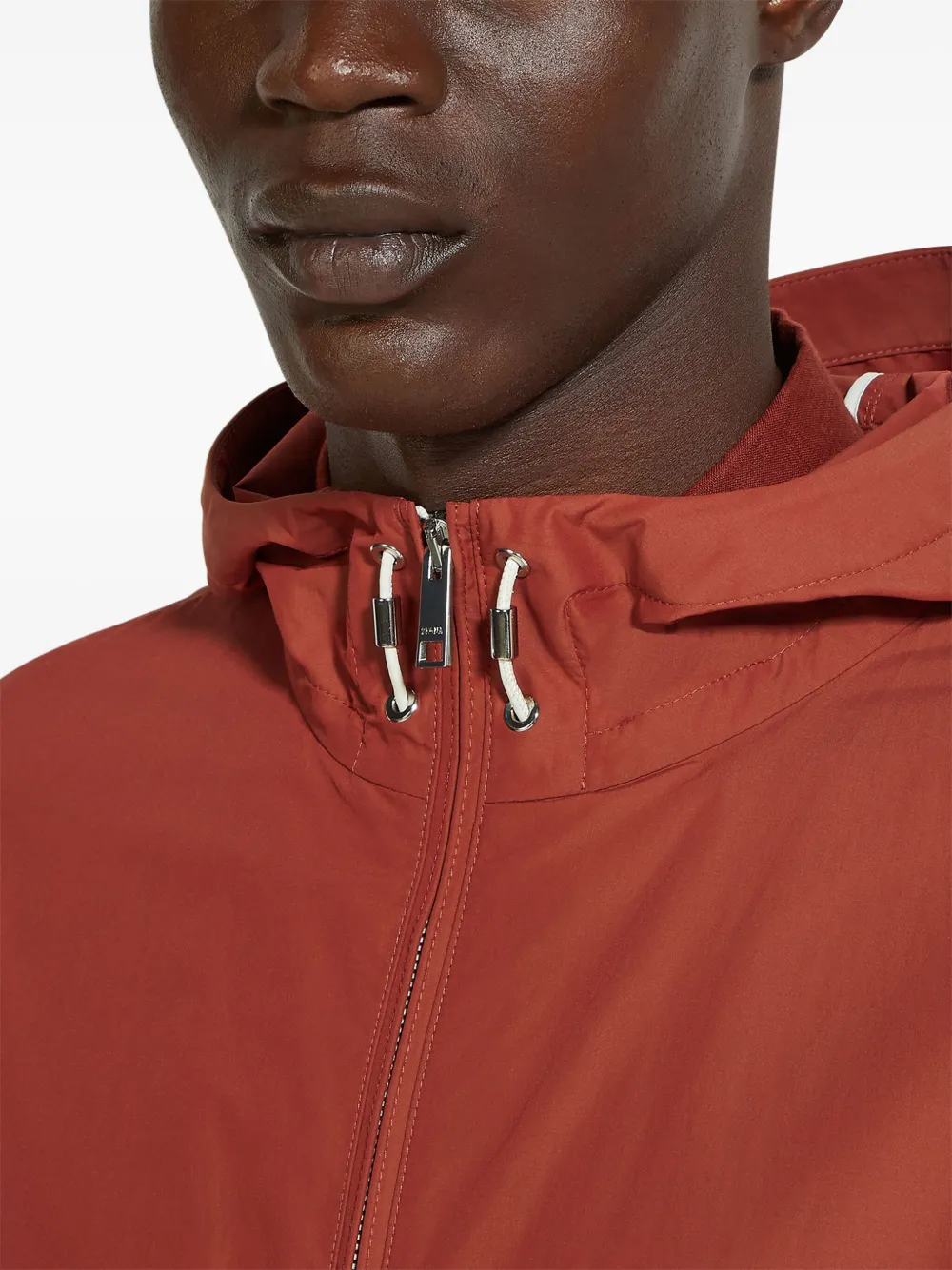 Shop Zegna Hooded Jacket