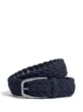 Zegna braided belt - Blue
