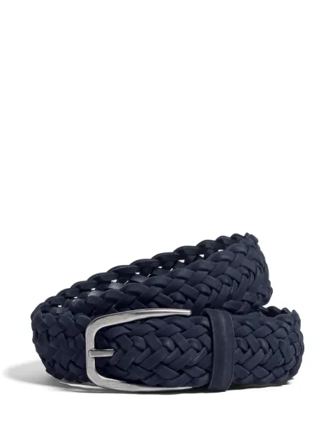 Zegna braided belt