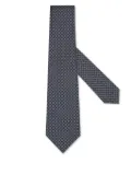 Zegna silk tie - Blue