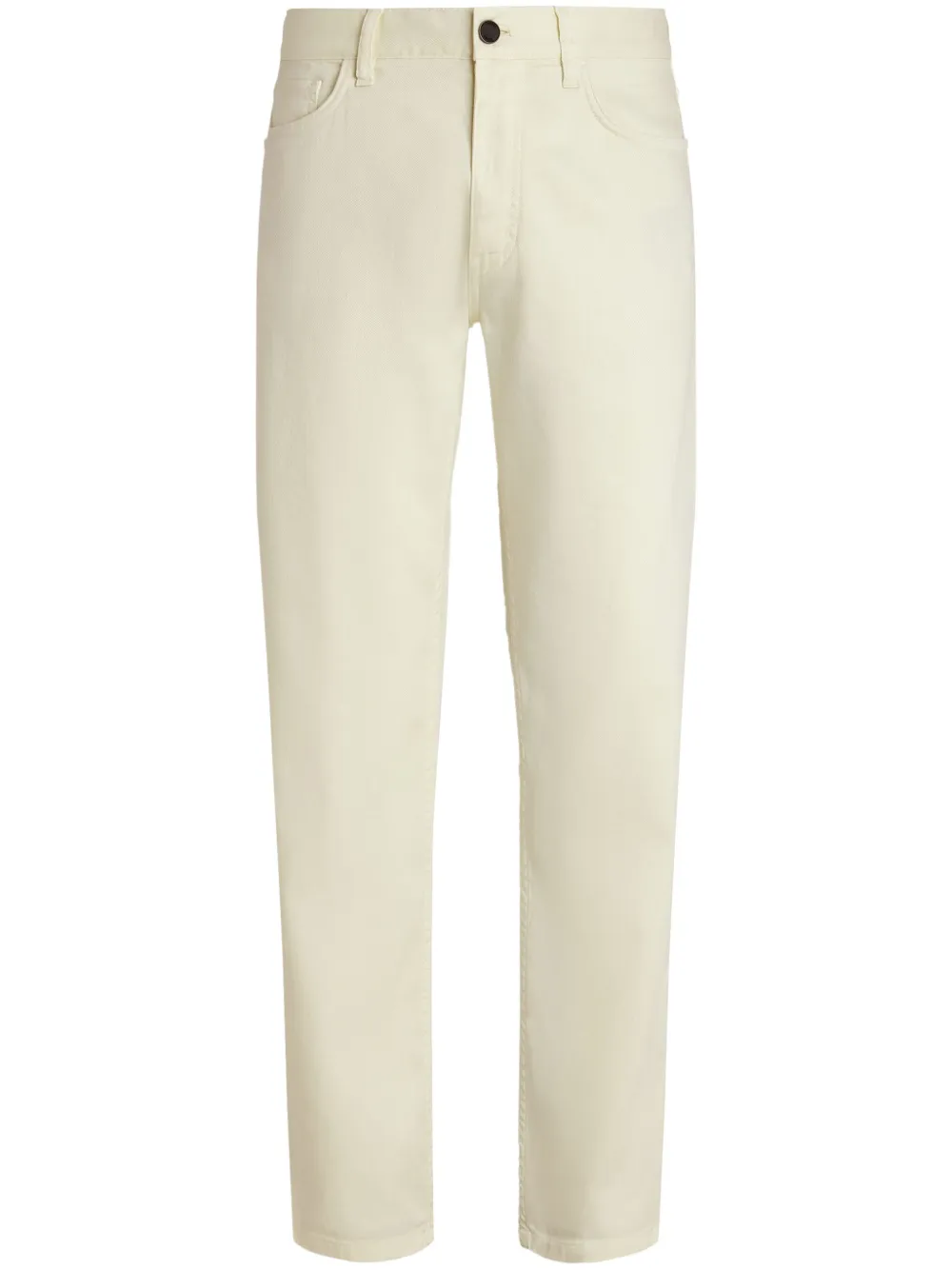 Zegna Straight jeans Geel