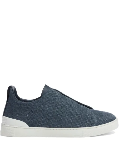 Zegna baskets Triple Stitch - Bleu - Zegna - Modalova