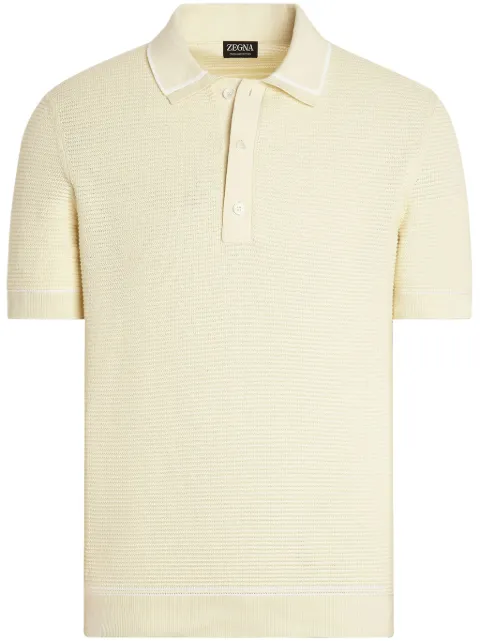 Zegna cotton polo shirt
