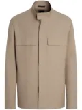 Zegna Oasi Lino overshirt - Neutrals